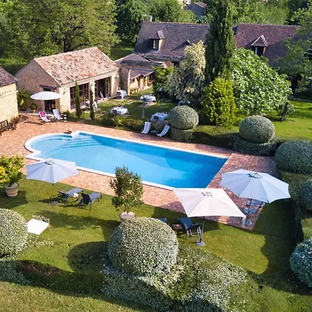 度假居 Les Granges Hautes, Maisons De Vacances, Proches De Sarlat Avec Piscine, Parc,